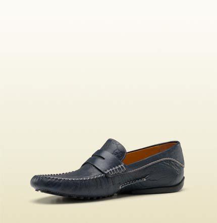 gucci penny loafer driver with interlocking g|Gucci g-locking loafers.